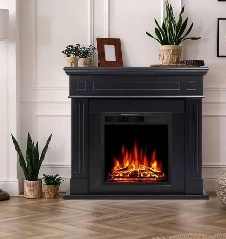 20 Easy Cozy Living Room Decor Ideas That Instantly Transform Your Space 10 Built-In or Faux Fireplace Mantel