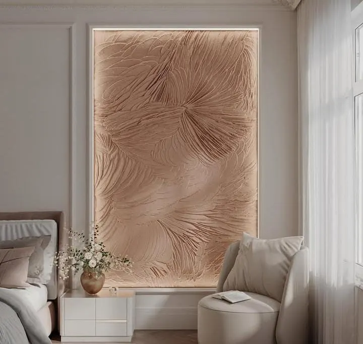 Accent Wall with Removable Wallpaper