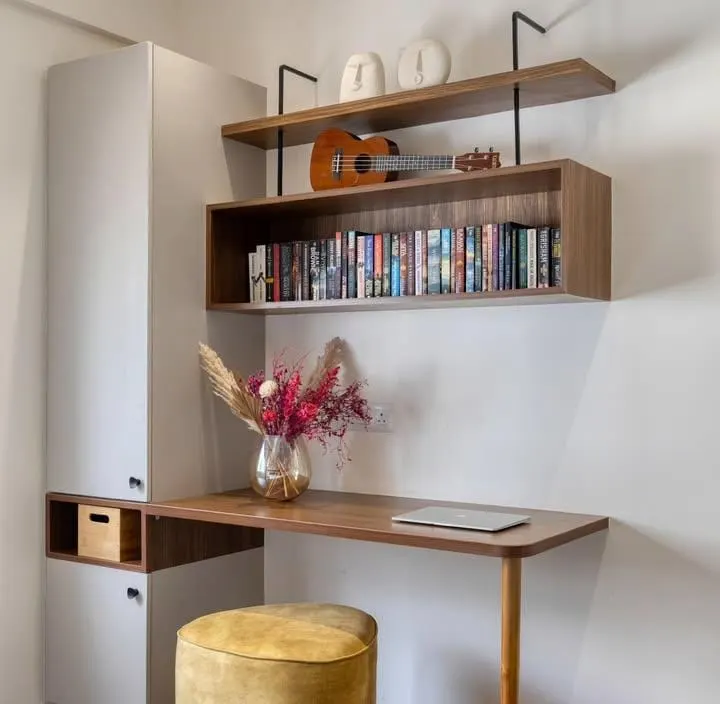 Wall-Mounted Shelving for Display