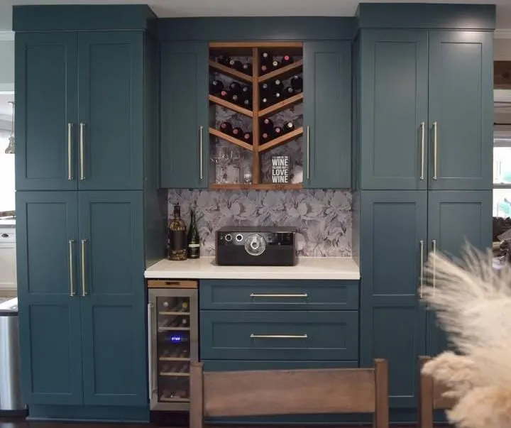 Wallpaper Cabinet Interiors