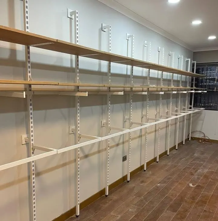 Farmhouse-Style Shelving
