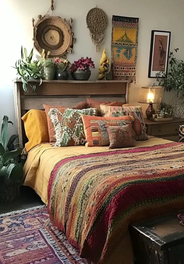 15 Bedroom Ideas for Adults: Modern, Cozy, and Pinterest-Trendy Décor Inspirations 7 Romantic Bohemian Haven