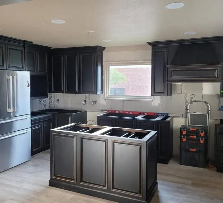 15 Kitchen Cabinet Color Ideas That Transform Your Cooking Space 7 Charcoal Gray Drama