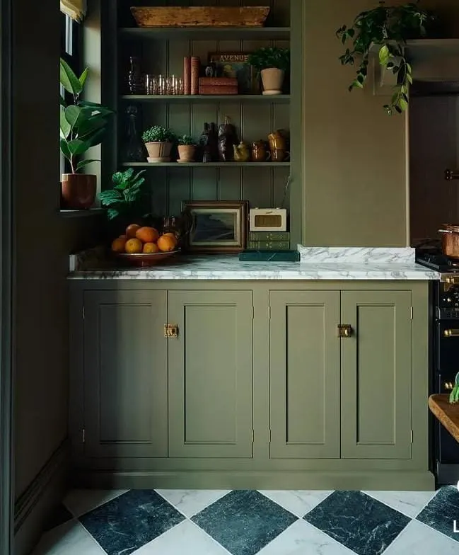 15 Kitchen Cabinet Color Ideas That Transform Your Cooking Space 11 Olive Green Warmth