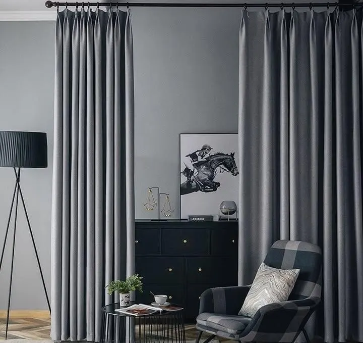 Smoky Grey Curtains