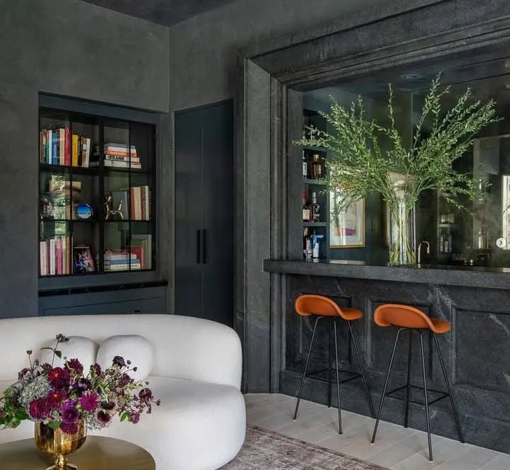 15 Living Room Paint Color Ideas That Will Transform Your Space 6 Charcoal Modern Drama