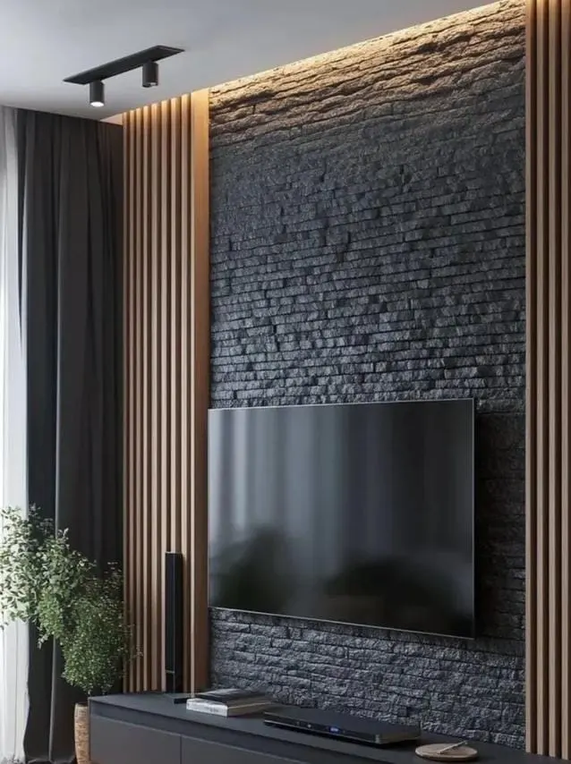 15 Living Room Wall Décor Ideas That Transform Your Space Instantly 7 Textured Wall Panels