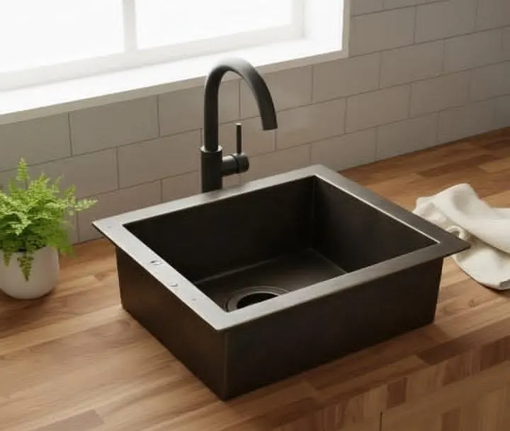 Matte Black Minimalist Faucet