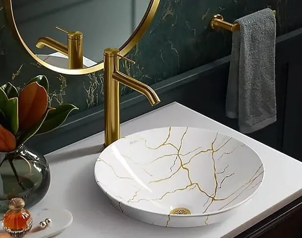 Brushed Nickel Arc Faucet