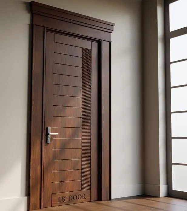 15 Trending Bedroom Door Designs to Make Your Room Feel Complete 12 Carved Wooden Door