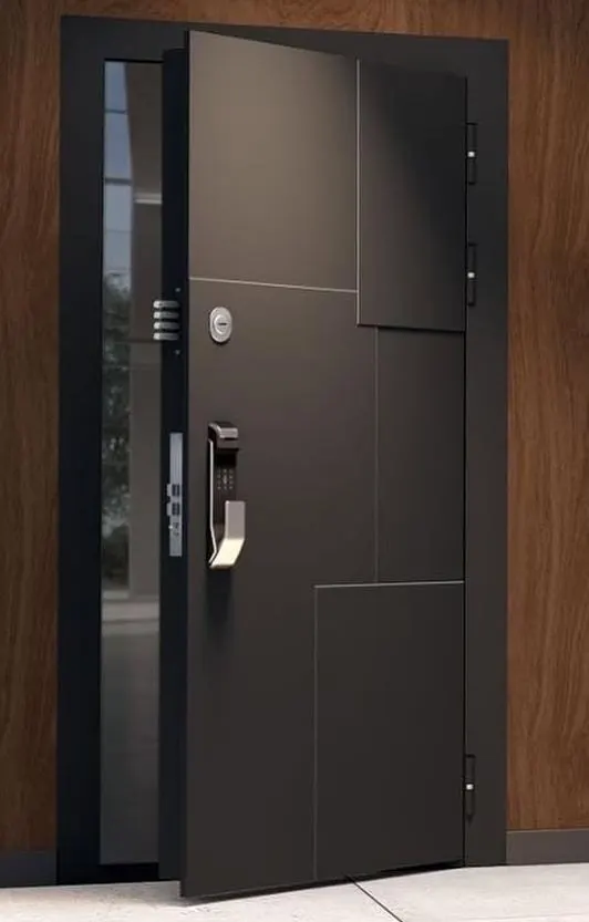 15 Trending Bedroom Door Designs to Make Your Room Feel Complete 14 Sliding Pocket Door