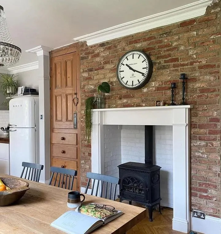 20 Cozy Cottage Living Room Ideas That Feel Like a Warm Hug 9 Exposed Brick Wall Charm
