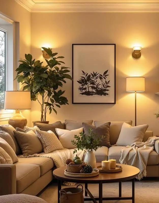 Floating Furniture Layout