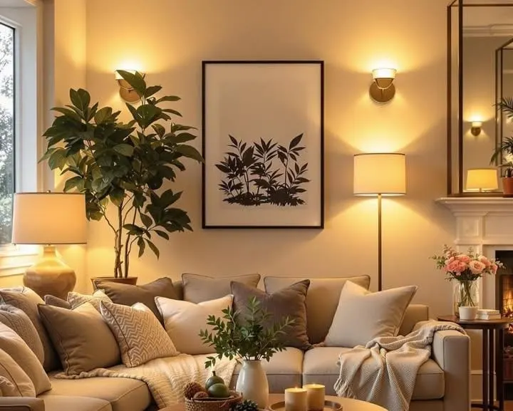 20 Moody Romantic Bedroom Ideas For Couples - Soft & Luxurious 9 Layered Lighting for Mood and Depth