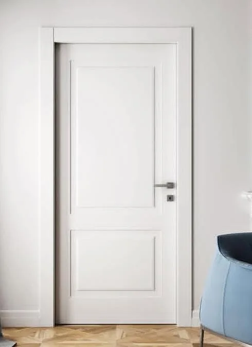 25+ Door Painting Ideas for Your Bedroom & Home — Transform Ordinary Doors into Design Statements 1 Classic White Elegance
