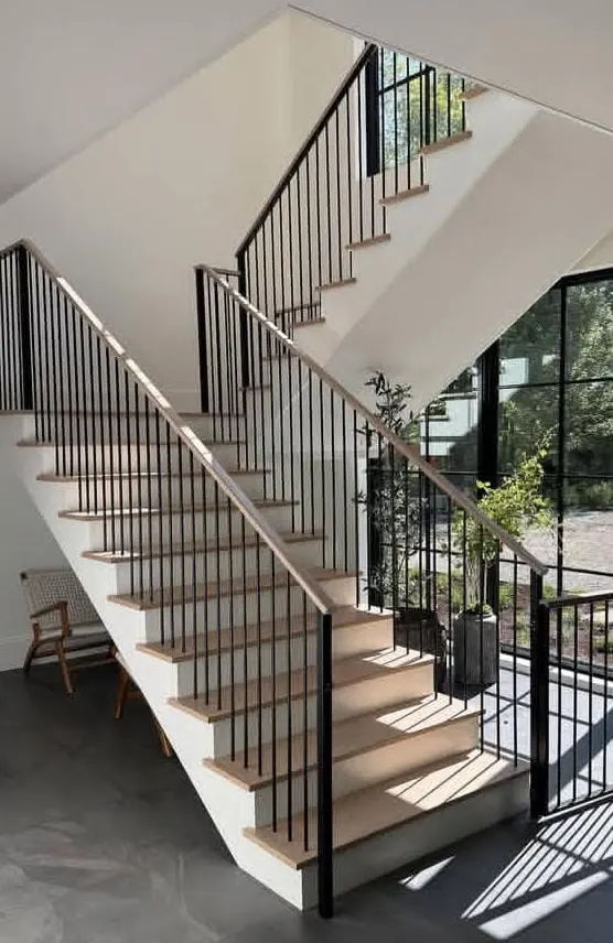 20 Stunning and Unique Staircase Ideas for a Modern Home That Elevate Every Step 6 Sculptural Floating Wooden Steps