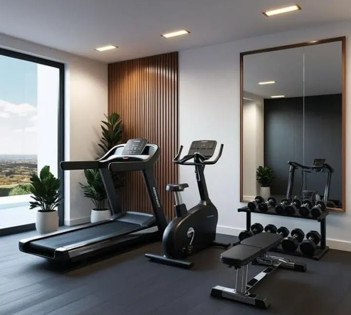 20 Creative Mini Gym Ideas at Home to Stay Fit Without Leaving Your House 8 Basement Industrial Gym Design