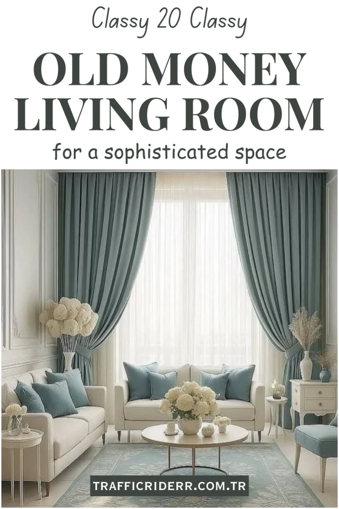 20 Old Money Living Room Ideas for a Timeless and Elegant Home 2 Old Money Living Room Ideas