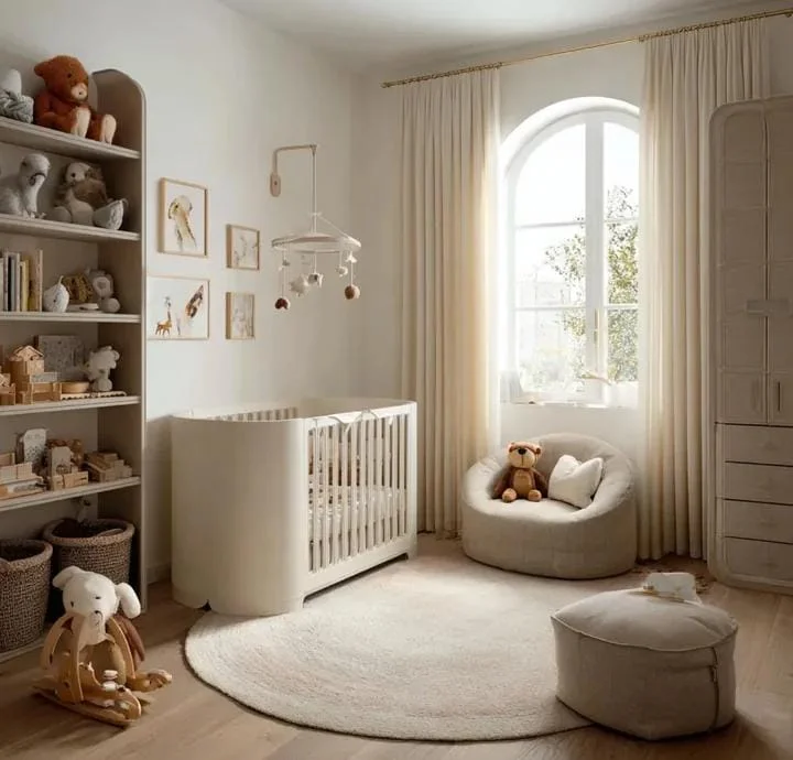 Gender-Neutral Modern Nursery