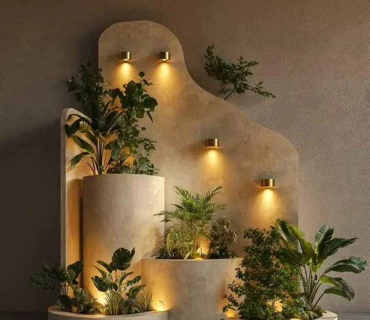 Multi-Level Planter Shelves
